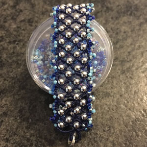 Armband Eleonore blau