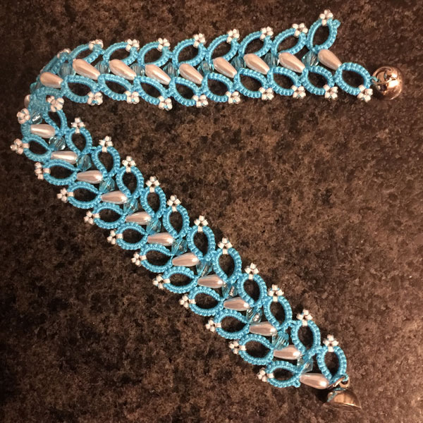 Perlenarmband "Gerstenkorn" – Bild 8