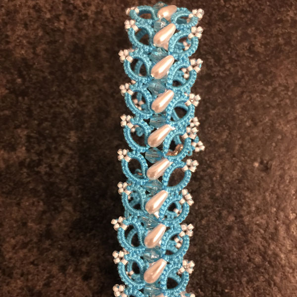 Perlenarmband "Gerstenkorn" – Bild 5