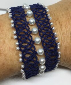 Armband Austria dunkelblau