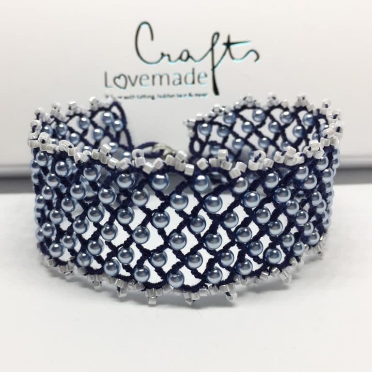 Armband Eleonore maxi blau