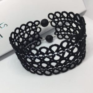 Armband Frühling schwarz