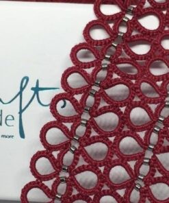 Armband Frühling bordeaux