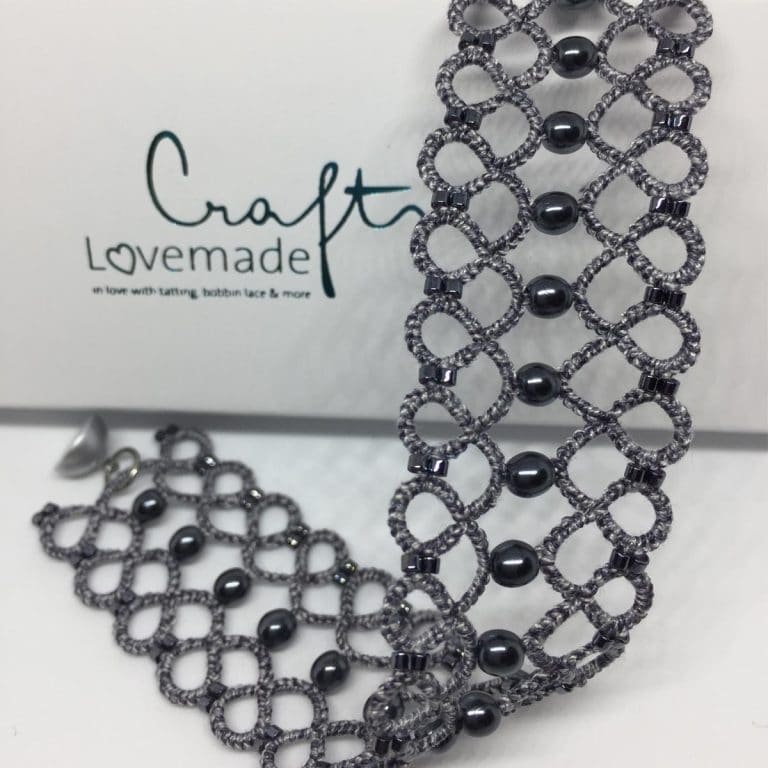 Armband Irene grau