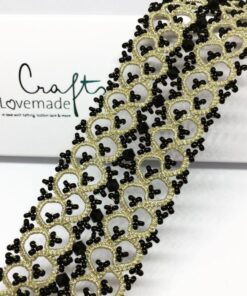 armband festive metallic gold