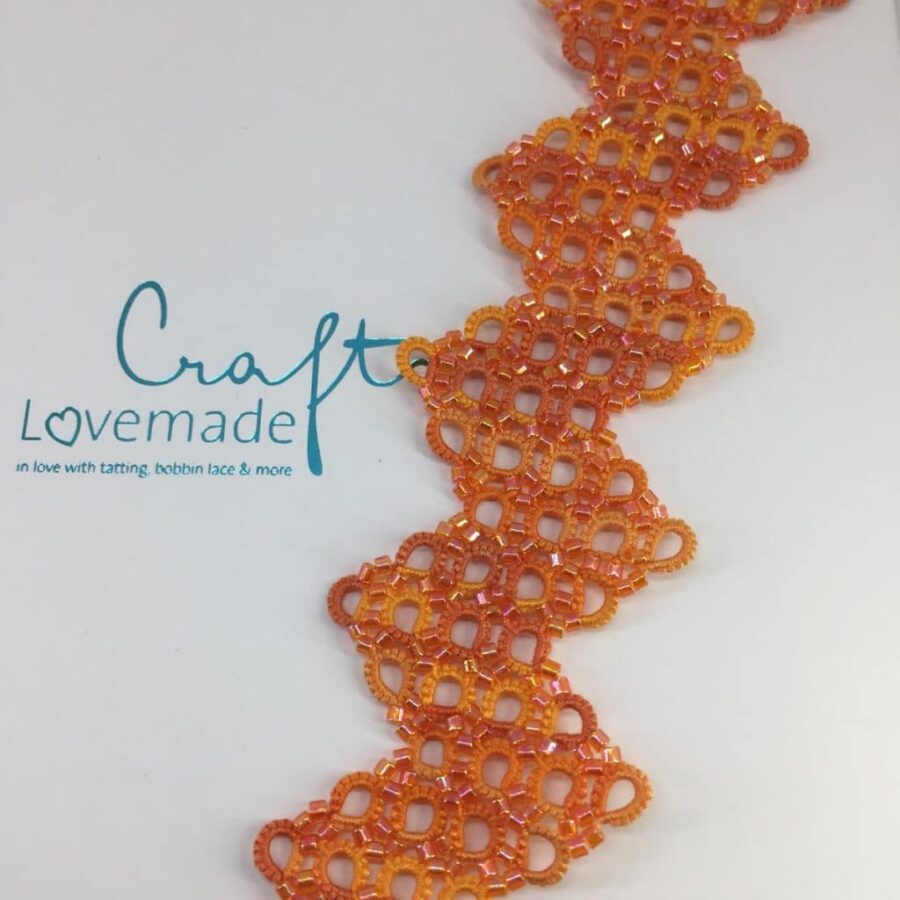 LMC Armband crisscross orange gesamt