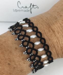 Armband Grace in schwarz