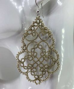 Ohrringe "chelsea" metallic gold