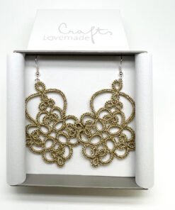 Ohrringe Cleopatra, gold metallic