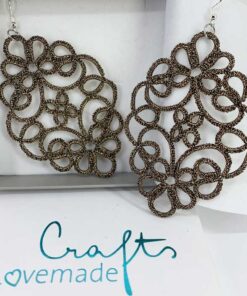 Ohrringe Orphelia gold metallic