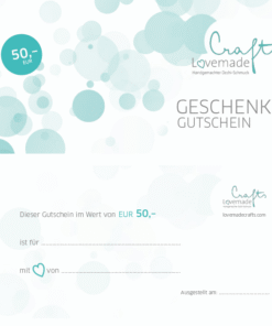 Gutschein schenken von LovemadeCrafts