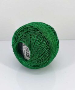Lizbeth Metallic Christmas Green
