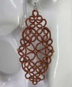 Ohrring Galaxy bronze metallic