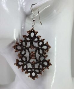 Ohrring Dragon metallicbraun Ohr