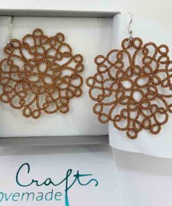 LovemadeCrafts Ohrringe Calantha bronzemetallic Box
