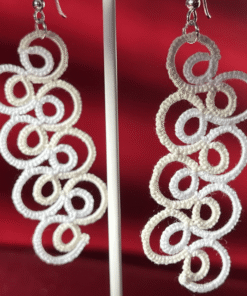 ohrringe curves weiss creme staender lovemadecrafts