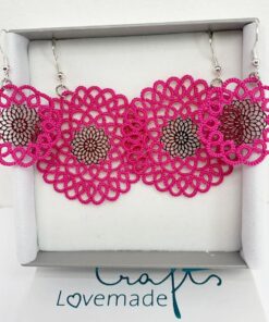 Ohrringe Rosalie mini me in pink