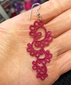 Ohrringe Victory in pink metallic