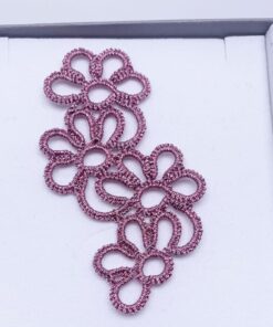 Ohrring Fairytale rose metallic single