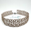 Kropfband Happiness in roségold lovemadecrafts