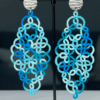 Ohrringe Dreams in türkis-blau von lovemadecrafts