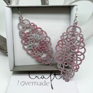 Ohrringe Dreams rosa silber metallic