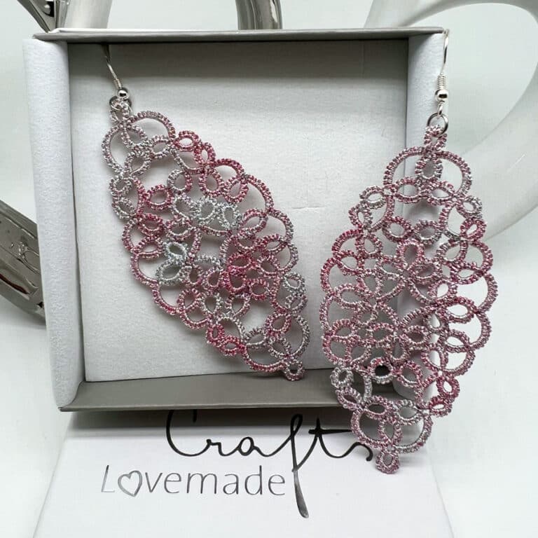 Ohrringe Dreams rosa silber metallic