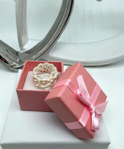 ring sophia beige beige schachtel liegend lovemadecrafts