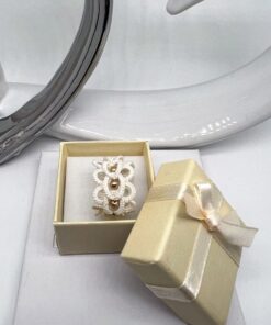 ring sophia beige gold schachtel lovemadecrafts