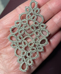 Ohrring Belinda in champagne metallic
