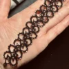 Armband Emelie in schwarz von LovemadeCrafts