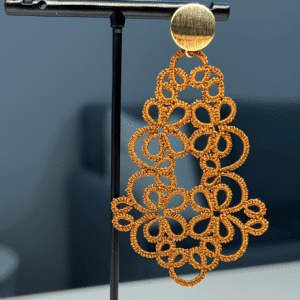 Ohrring Sevilla in bronze metallic von LovemadeCrafts